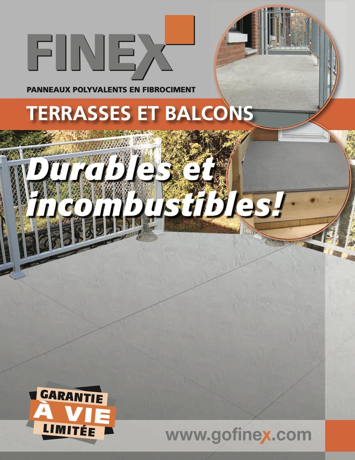 Terrasses et balcons